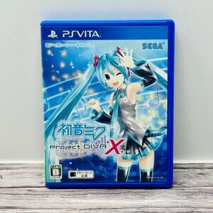 Hatsune Miku Project Diva X PlayStation Vita Game Japan Import US Seller